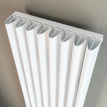 Load image into Gallery viewer, Valerio WHITE Vertical Aluminium High Output Radiator (Various Sizes)
