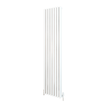 Load image into Gallery viewer, Valerio WHITE Vertical Aluminium High Output Radiator (Various Sizes)
