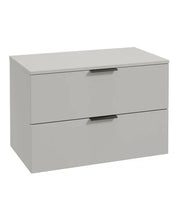 Load image into Gallery viewer, STOCKHOLM Wall Hung 80cm Two Drawer Countertop Vanity Unit ( Various Colours &amp; Sizes )
