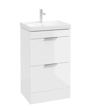 Load image into Gallery viewer, STOCKHOLM Floor Standing 50cm Two Drawer Vanity Unit ( Various Colours &amp; Sizes )
