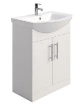 Belmont Gloss White 65cm Vanity Unit