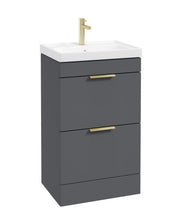 Load image into Gallery viewer, STOCKHOLM Floor Standing 50cm Two Drawer Vanity Unit ( Various Colours &amp; Sizes )
