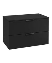 Load image into Gallery viewer, STOCKHOLM Wall Hung 80cm Two Drawer Countertop Vanity Unit ( Various Colours &amp; Sizes )
