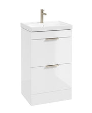 Load image into Gallery viewer, STOCKHOLM Floor Standing 50cm Two Drawer Vanity Unit ( Various Colours &amp; Sizes )
