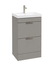 Load image into Gallery viewer, STOCKHOLM Floor Standing 50cm Two Drawer Vanity Unit ( Various Colours &amp; Sizes )
