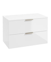 Load image into Gallery viewer, STOCKHOLM Wall Hung 80cm Two Drawer Countertop Vanity Unit ( Various Colours &amp; Sizes )
