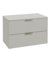 Load image into Gallery viewer, STOCKHOLM Wall Hung 80cm Two Drawer Countertop Vanity Unit ( Various Colours &amp; Sizes )
