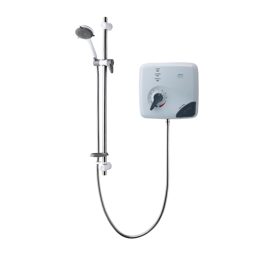 Triton OMNICARE Pumped Electric Shower (White) 8.5kkw