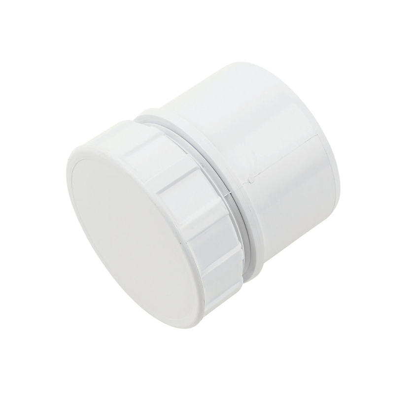 50mm Access Plug White Waste