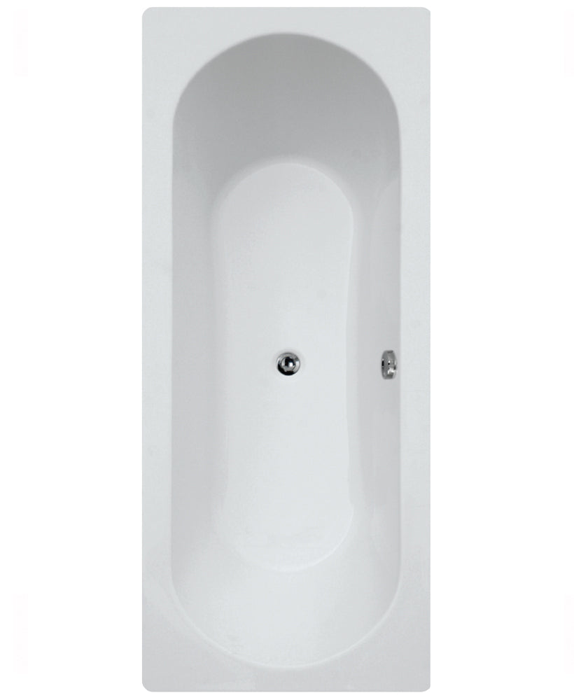 Clover 1700x750mm Double Ended Bath