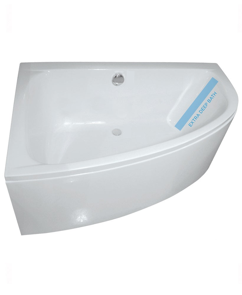 Maya 1500x1000mm LH Corner Bath