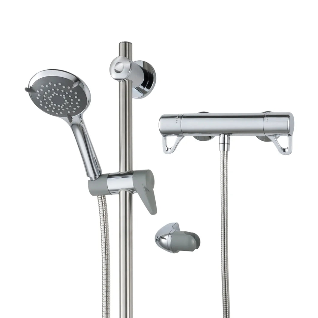 Triton Elina Type 3 TMV Inclusive Bar Mixer Shower + Grab Rail