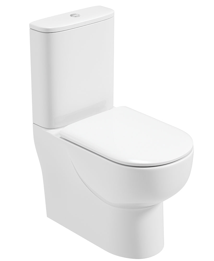 Verona Fully Shrouded Rimless WC-Soft Close Seat